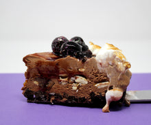 Load image into Gallery viewer, ROCKY ROAD CHRISTMAS ICE CREAM PIE
